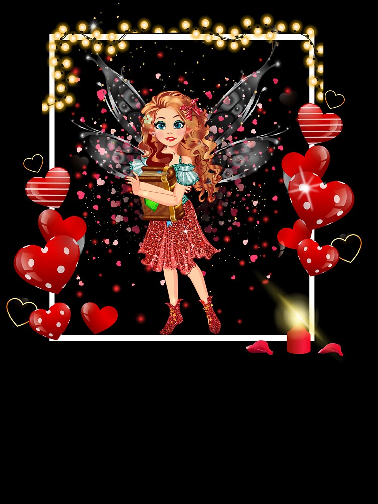 Thumbnail 2 of 2, Baby T-Shirt, Felicia's Valentine Love Collection designed and sold by TeelieTurner.