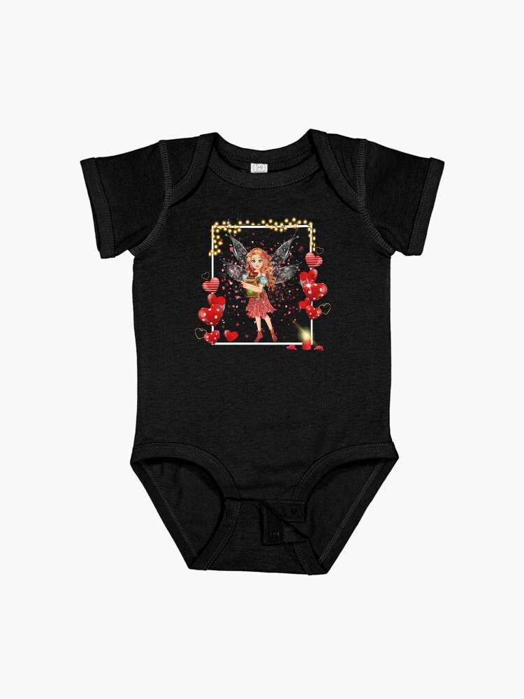 Thumbnail 1 of 2, Baby One-Piece, Felicia's Valentine Love Collection designed and sold by TeelieTurner.