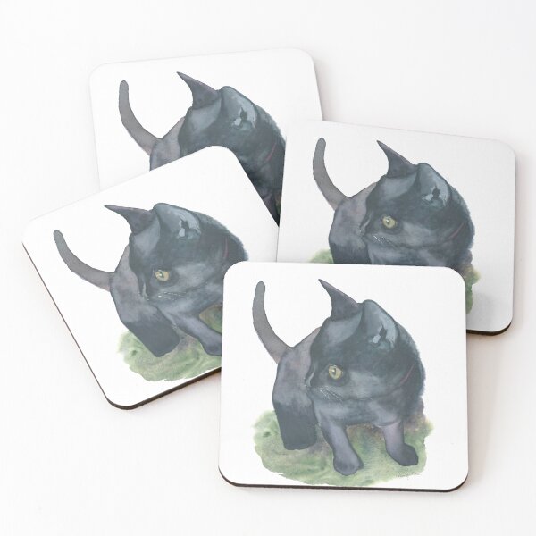 Item preview, Black kitten designed and sold by SharonRoseR.