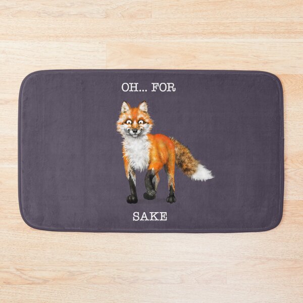 Item preview, Oh... For Fox Sake | W Cartoon Red Fox  designed and sold by Snootrac.