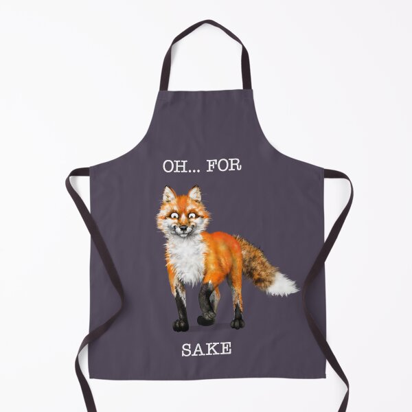 Item preview, Oh... For Fox Sake | W Cartoon Red Fox designed and sold by Snootrac.