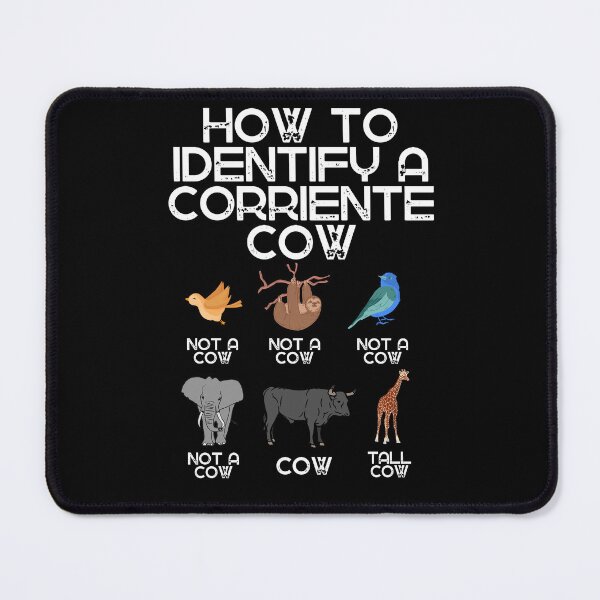 Item preview, Black version of How to identify a Corriente Cow designed and sold by FarmsteadAcers.