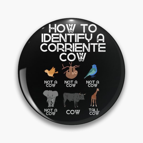 Item preview, Versión negra de Cómo identificar una Vaca Corriente designed and sold by FarmsteadAcers.