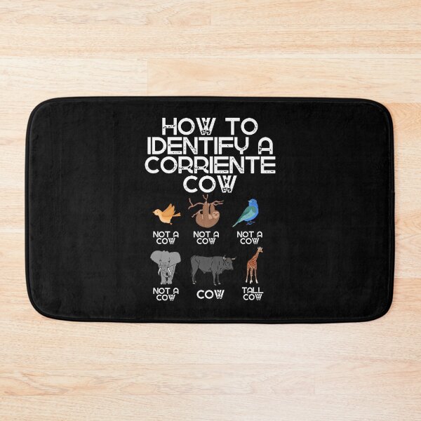 Item preview, Versión negra de Cómo identificar una Vaca Corriente designed and sold by FarmsteadAcers.