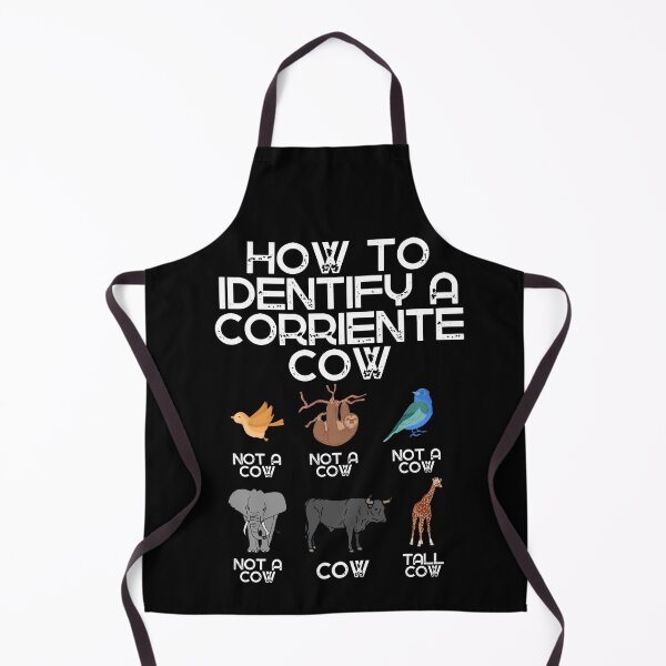 Item preview, Black version of How to identify a Corriente Cow designed and sold by FarmsteadAcers.