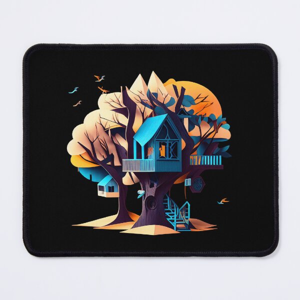 Item preview, Blue Treehouse - The Cut-Out Collection designed and sold by FiveIntentions.