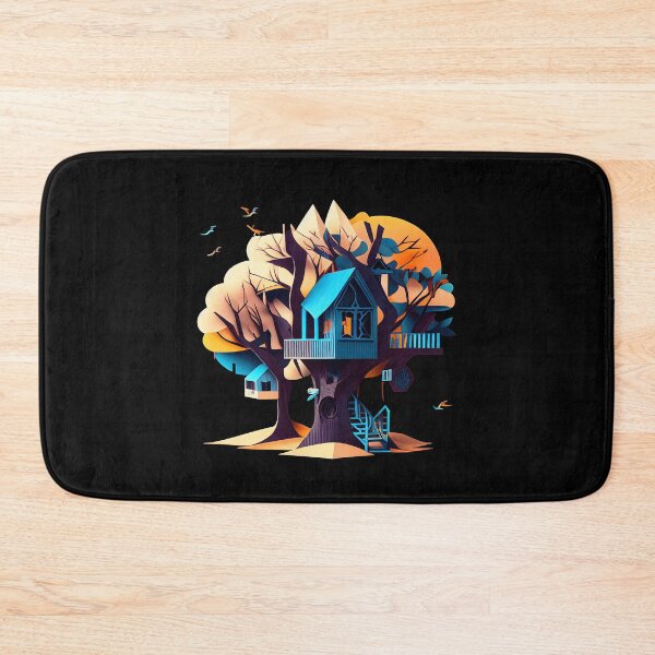 Item preview, Blue Treehouse - The Cut-Out Collection designed and sold by FiveIntentions.
