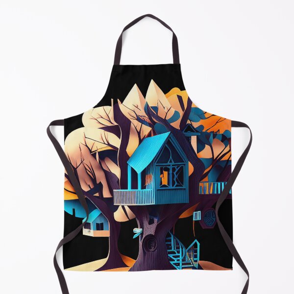 Item preview, Blue Treehouse - The Cut-Out Collection designed and sold by FiveIntentions.