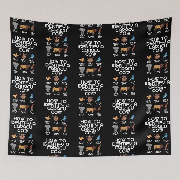 Item preview, Black version of How to identify a Caracu Cow designed and sold by FarmsteadAcers.