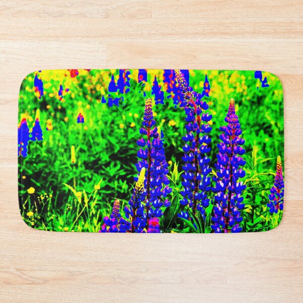 Item preview, Texas Bluebonnet Wildflowers Vibrant Colors designed and sold by Brasilia.