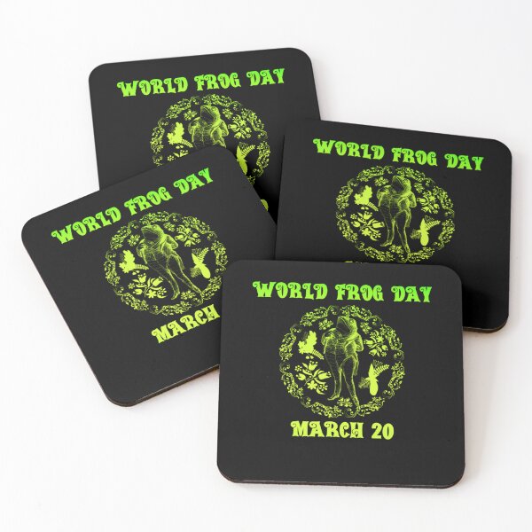 Item preview, World Frog Day designed and sold by PetSafari.