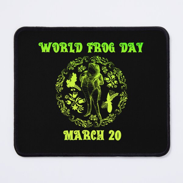 Item preview, World Frog Day designed and sold by PetSafari.