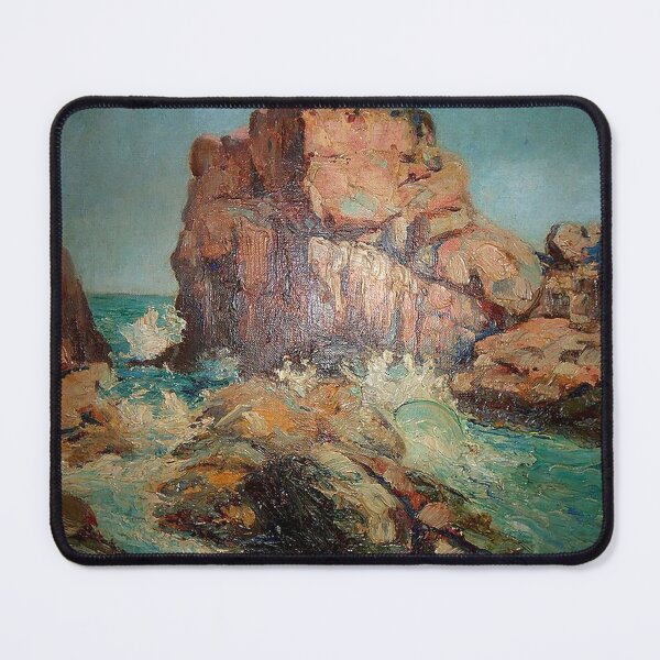 Item preview, Seascape With Rocks and Wave by Mario Navarro da Costa designed and sold by tomorrowsart.