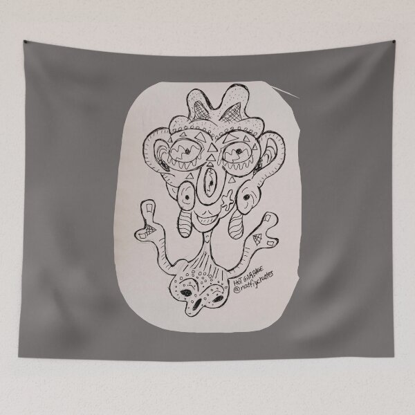 Item preview, Nasty Monster 11 (Uncolored) designed and sold by Discordant Dreams Art.