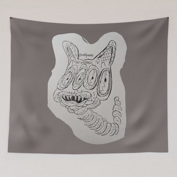 Item preview, Nasty Monster 12 (Uncolored) designed and sold by Discordant Dreams Art.