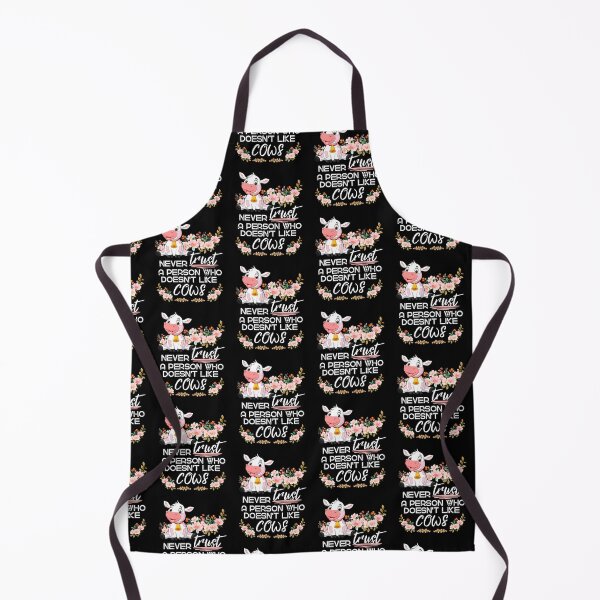 Item preview, Never trust a person who doesn't like cows designed and sold by FarmsteadAcers.