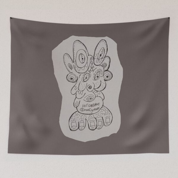 Item preview, Nasty Monster 13 (Uncolored) designed and sold by Discordant Dreams Art.