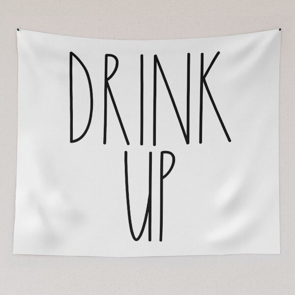 Item preview, Drink Up Rae Dunn Inspired Farmhouse designed and sold by FineElephant.