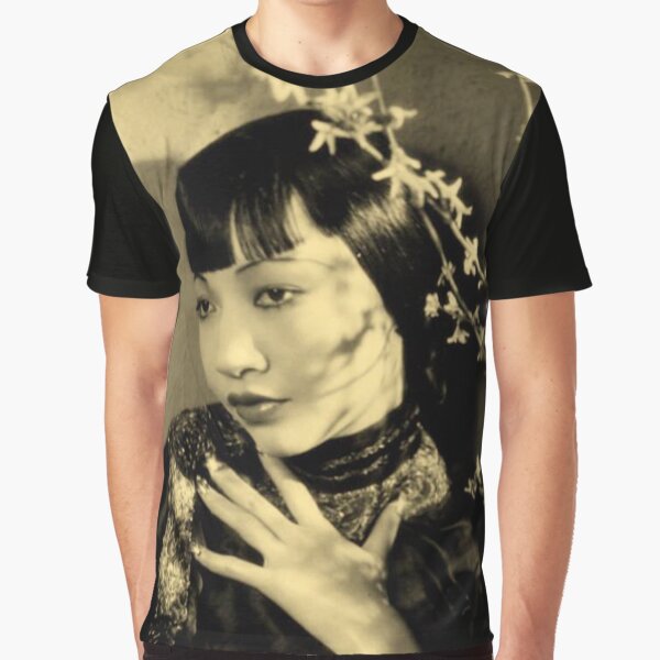 Item preview, Anna May Wong in gold designed and sold by carmencuarzo.
