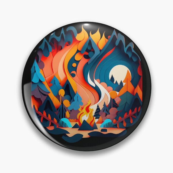 Item preview, Campfire - The Cut-Out Collection designed and sold by FiveIntentions.