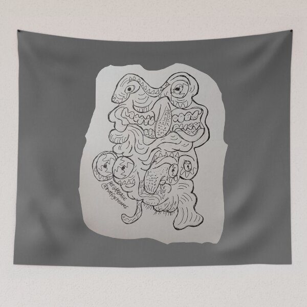 Item preview, Nasty Monster 14 (Uncolored) designed and sold by Discordant Dreams Art.