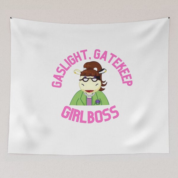 Item preview, Gaslight Gatekeep Girlboss Webkinz designed and sold by Jordananne11.