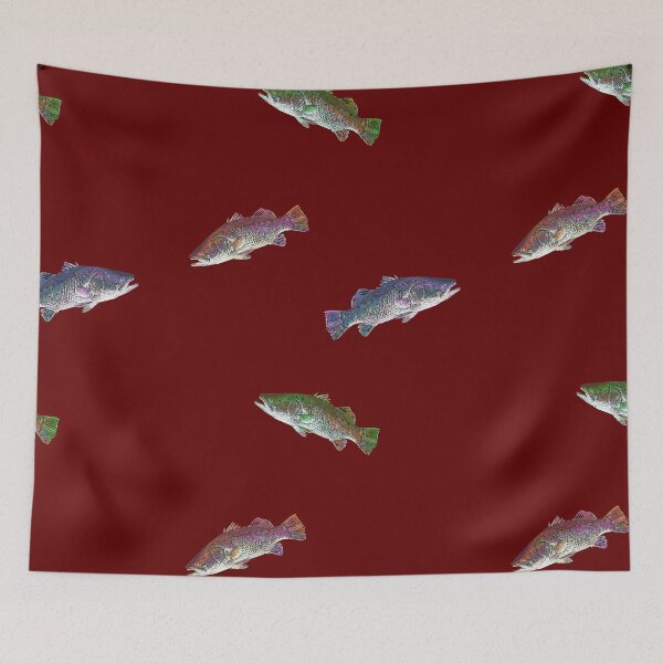 Item preview, Fish Pattern -  Available on socks mugs shirts stickers and more designed and sold by Dude  Stuff.