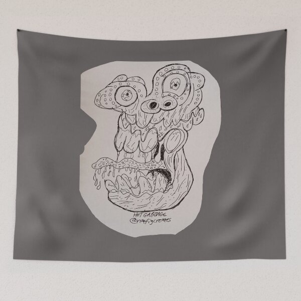 Item preview, Nasty Monster 17 (Uncolored) designed and sold by Discordant Dreams Art.