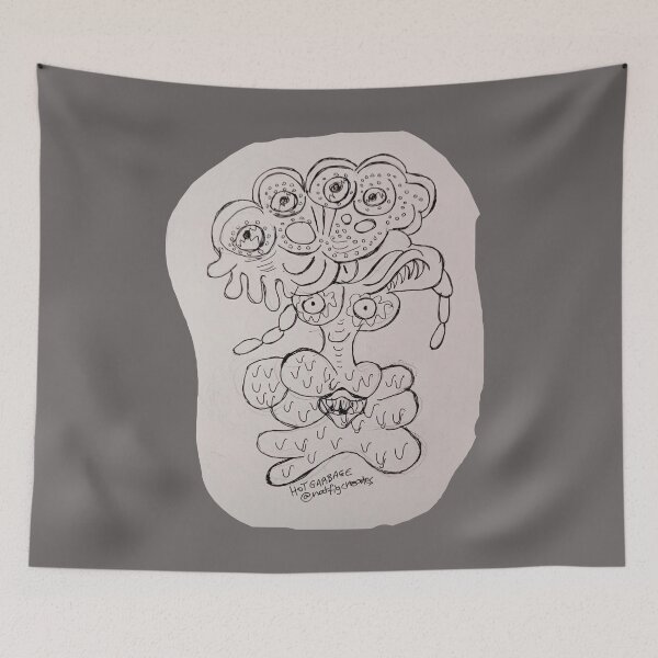 Item preview, Nasty Monster 18 (Uncolored) designed and sold by Discordant Dreams Art.