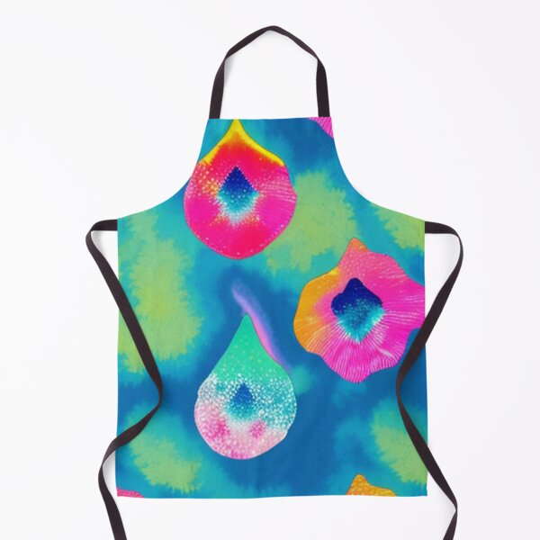 Aperçu de l'œuvre GOUTTES DE PLUIE TYE DYE créée et vendue par DiscoVibes.
