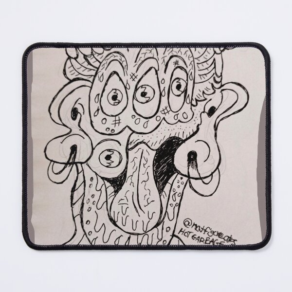 Item preview, Nsty Monster 6 (Uncolored) designed and sold by Discordant Dreams Art.