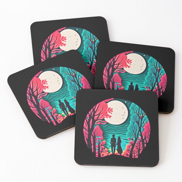 Item preview, El hombre, la mujer y la luna - La colección Cut-Out designed and sold by FiveIntentions.
