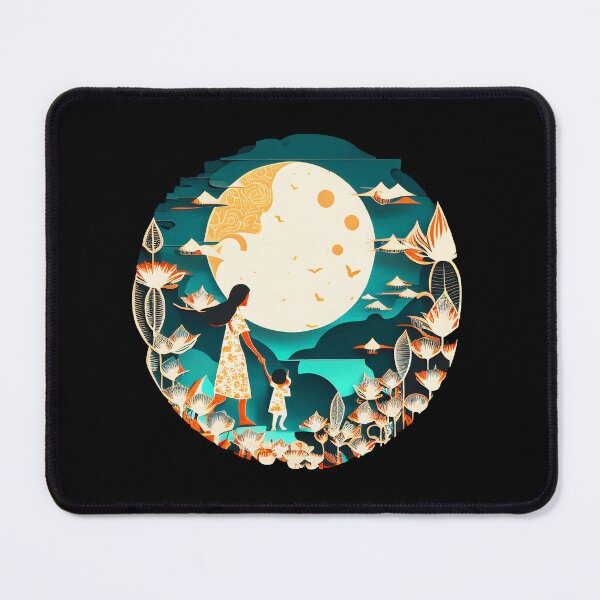 Item preview, Woman, Daughter and the Moon - The Cut-Out Collection designed and sold by FiveIntentions.