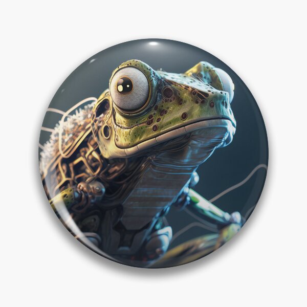 Artikelvorschau, Der Roboterfrosch entworfen und verkauft von AellyanArt.