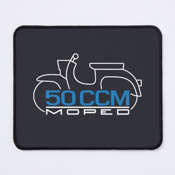 Item preview, Moped Schwalbe Emblem 50cc (white) designed and sold by VEB Ostladen.