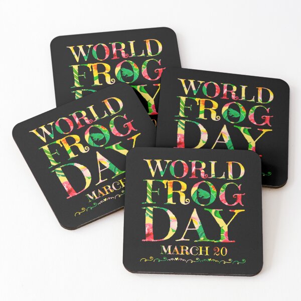 Item preview, Floral World Frog Day designed and sold by PetSafari.