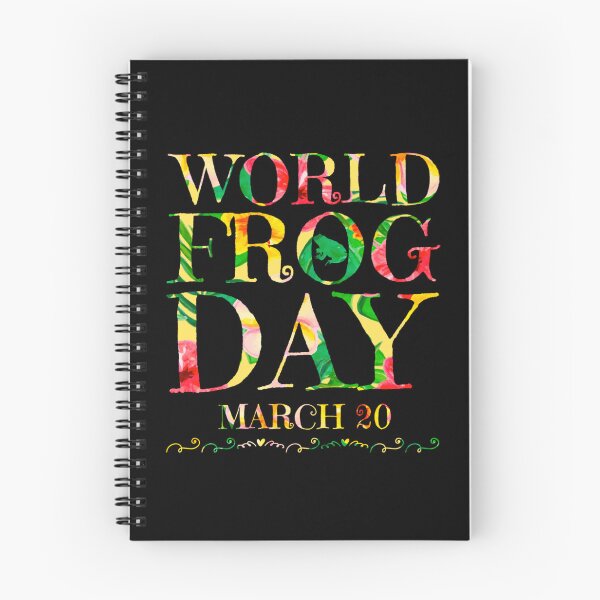 Item preview, Floral World Frog Day designed and sold by PetSafari.