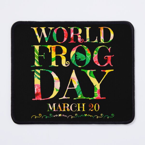 Item preview, Floral World Frog Day designed and sold by PetSafari.