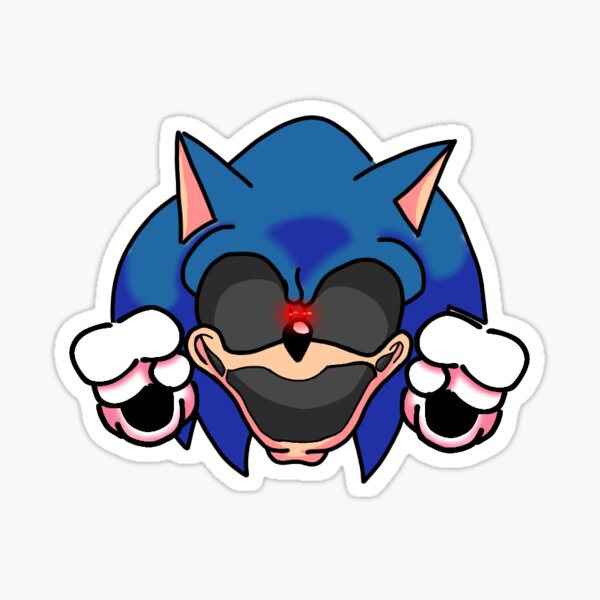 Lord X Sonic Exe Fnf Sticker