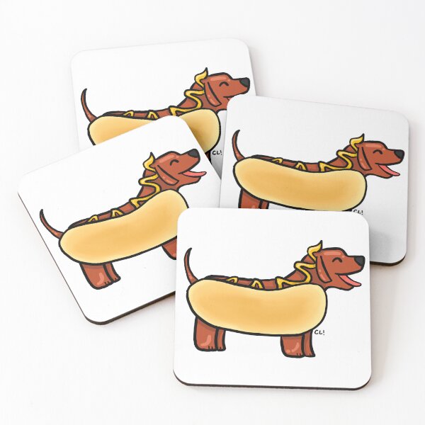 Item preview, Hot dog designed and sold by Claire Doodles.