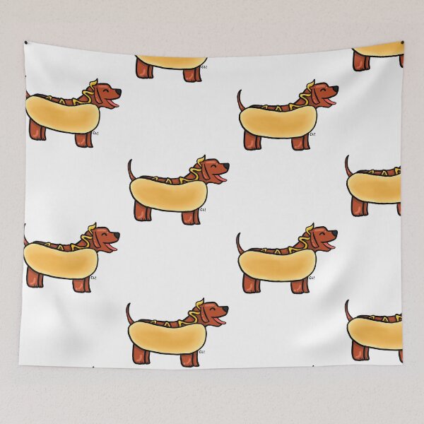 Item preview, Hot dog designed and sold by Claire Doodles.