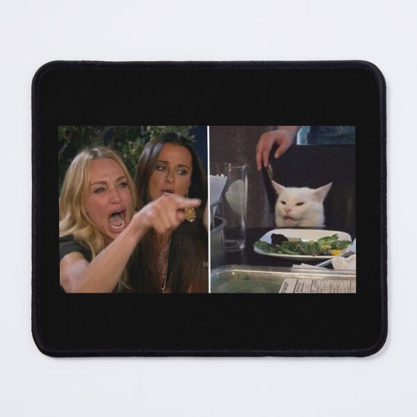 Item preview, Woman yelling at cat designed and sold by MemeTees69.