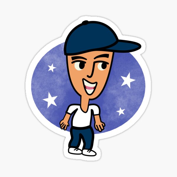 Cartoon Guy Sticker