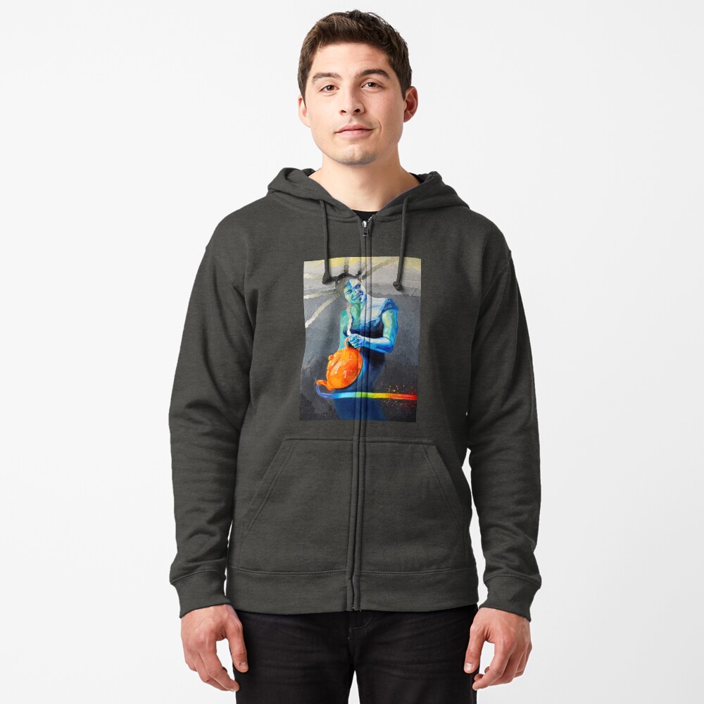 Item preview, Zipped Hoodie designed and sold by BlueStarseed.