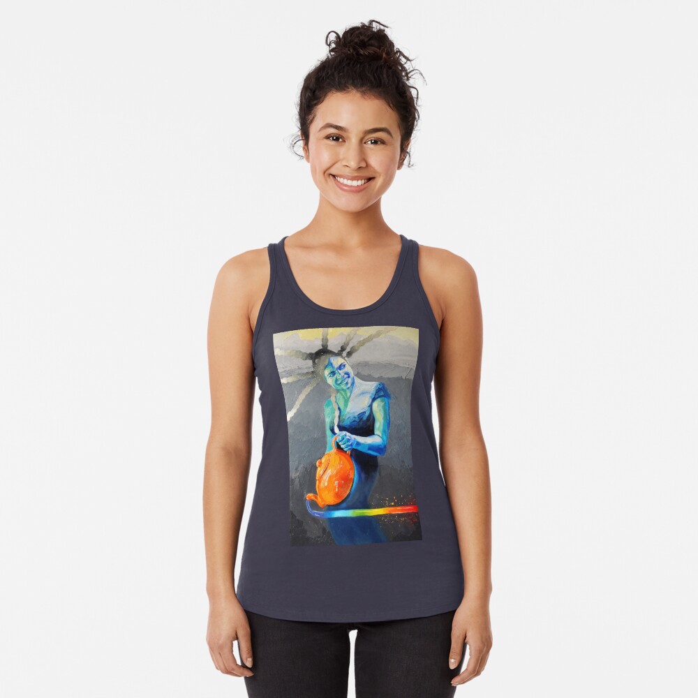 Item preview, Racerback Tank Top designed and sold by BlueStarseed.