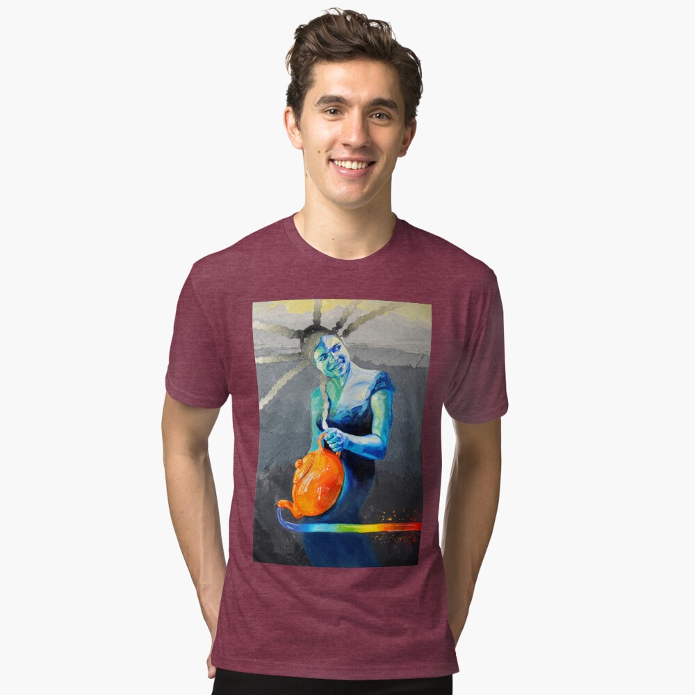 Item preview, Tri-blend T-Shirt designed and sold by BlueStarseed.