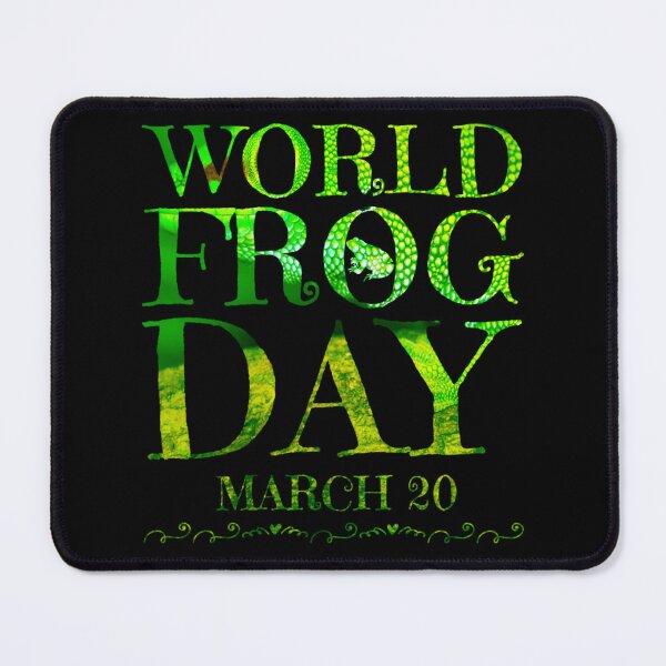 Item preview, World Frog Day designed and sold by PetSafari.