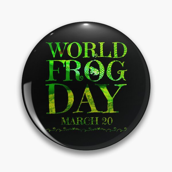 Item preview,  World Frog Day designed and sold by PetSafari.