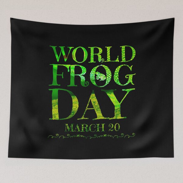 Item preview,  World Frog Day designed and sold by PetSafari.