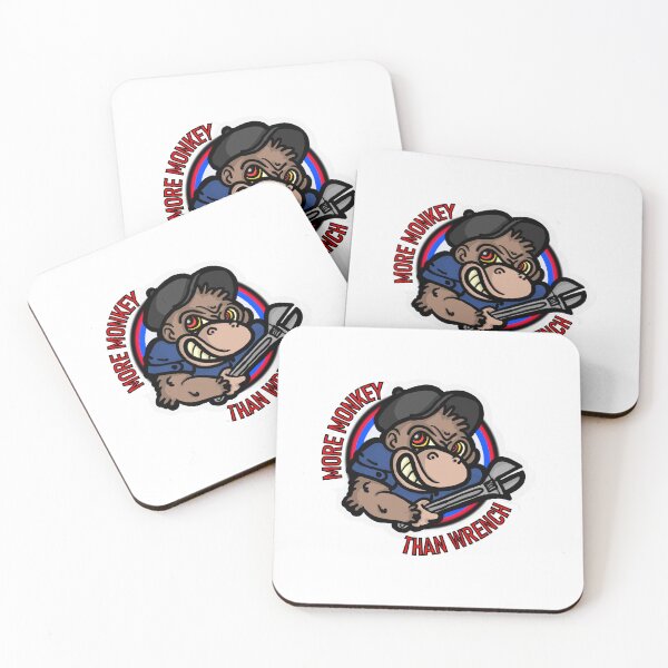 Item preview, More Monkey Than Wrench designed and sold by TheSteelMill.